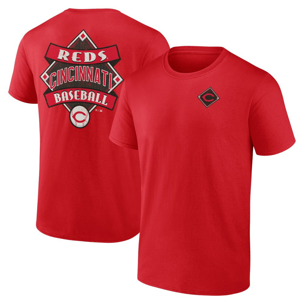 Cincinnati Reds Cooperstown Collection Field Play T-Shirt Red