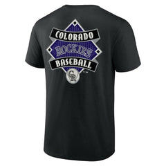 Colorado Rockies Cooperstown Collection Field Play T-Shirt Black