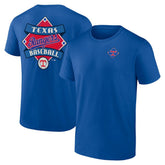 Texas Rangers Cooperstown Collection Field Play T-Shirt Royal