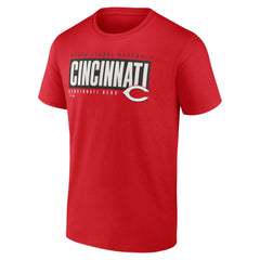 Cincinnati Reds Blocked Out T-Shirt Red