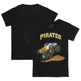 Pittsburgh Pirates Tiny Turnip Youth Monster Truck T-Shirt Black