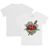 Houston Astros Tiny Turnip Youth American Traditional Rose T-Shirt White