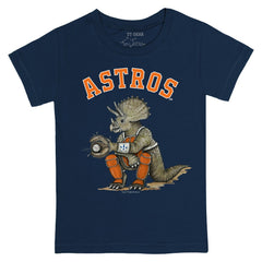 Houston Astros Tiny Turnip Youth Triceratops T-Shirt Navy
