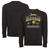 Indiana Pacers Sportiqe Unisex Harmon Super Soft Tri-Blend Raglan Pullover Sweatshirt - Black sale