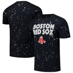 Boston Red Sox Majestic Threads Splatter T-Shirt Black/White