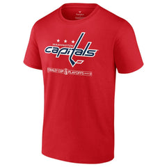 Washington Capitals Fanatics 2024 Stanley Cup Playoffs Breakout T-Shirt - Red T-shirts