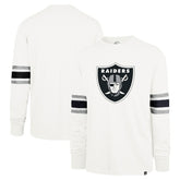 Las Vegas Raiders '47 Gridiron Premier Brex Long Sleeve T-Shirt - White outlet