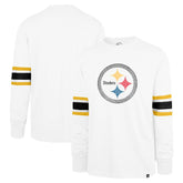 Pittsburgh Steelers '47 Gridiron Premier Brex Long Sleeve T-Shirt - White outlet
