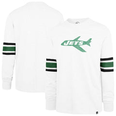New York Jets '47 Gridiron Throwback Premier Brex Long Sleeve T-Shirt - White online