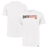 New England Patriots '47 Flag Script Franklin T-Shirt - White outlet