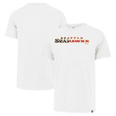 Seattle Seahawks '47 Flag Script Franklin T-Shirt - White for sale