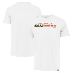 Seattle Seahawks '47 Flag Script Franklin T-Shirt - White for sale