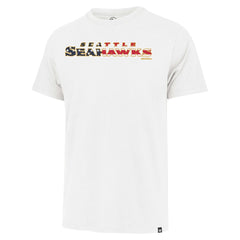 Seattle Seahawks '47 Flag Script Franklin T-Shirt - White for sale
