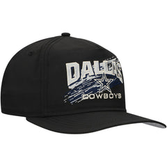 Dallas Cowboys New Era Throwback Brush Golfer Snapback Hat - Black discount