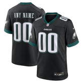 Philadelphia Eagles Alternate Custom Game Jersey - Black for sale