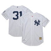 Ichiro Suzuki New York Yankees 2014 Cooperstown Collection Authentic Throwback Jersey White