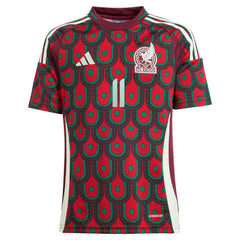Santiago Giménez Mexico National Team Youth 2024 Home Replica Player Jersey - Burgundy for sale