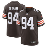 Mason Graham Cleveland Browns 2025 NFL Draft First Round Pick Game Jersey - Brown sale