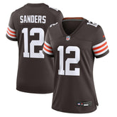 Shedeur Sanders Cleveland Browns Women's 2025 NFL Draft Game Jersey - Brown discount