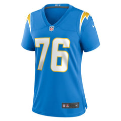 Joe Alt Los Angeles Chargers Women's 2024 NFL Draft First Round Pick Player Game Jersey - Powder Blue on sale
