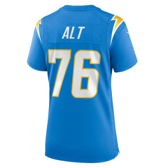 Joe Alt Los Angeles Chargers Women's 2024 NFL Draft First Round Pick Player Game Jersey - Powder Blue on sale