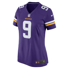 J.J. McCarthy Minnesota Vikings Women's Player Game Jersey - Purple sale