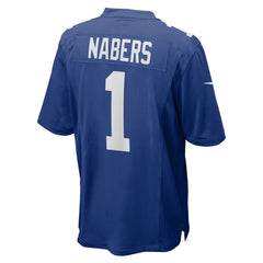 Malik Nabers New York Giants Player Game Jersey - Royal cheap