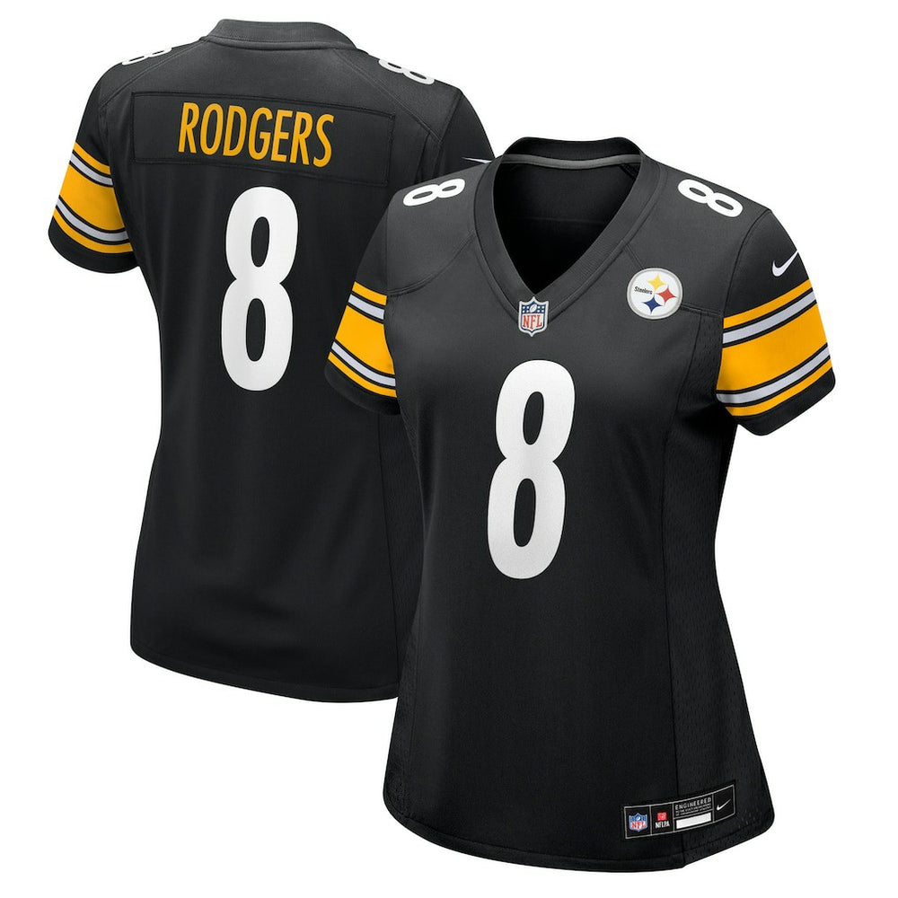 Aaron Rodgers Pittsburgh Steelers Women's Game Jersey - Black outlet