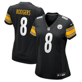 Aaron Rodgers Pittsburgh Steelers Women's Game Jersey - Black outlet