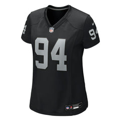 Christian Wilkins Las Vegas Raiders Women's Team Game Jersey - Black discount