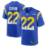Blake Corum Los Angeles Rams Game Player Jersey - Royal cheap