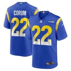 Blake Corum Los Angeles Rams Game Player Jersey - Royal cheap