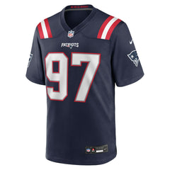 Milton Williams New England Patriots Game Player Jersey - Navy discount