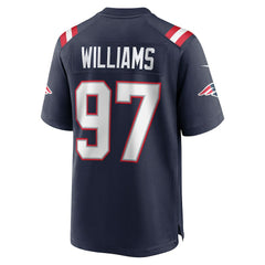 Milton Williams New England Patriots Game Player Jersey - Navy discount