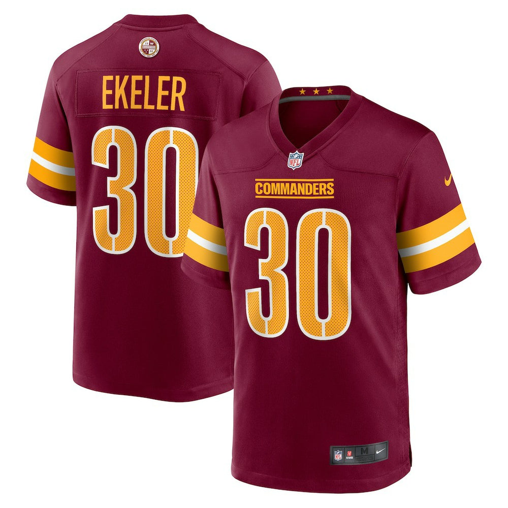 Austin Ekeler Washington Commanders Game Player Jersey - Burgundy online