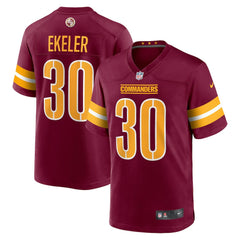 Austin Ekeler Washington Commanders Game Player Jersey - Burgundy online