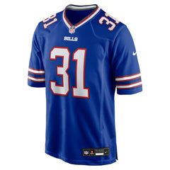 Maxwell Hairston Buffalo Bills 2025 NFL Draft First Round Pick Game Jersey - Royal cheap