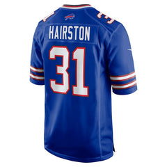 Maxwell Hairston Buffalo Bills 2025 NFL Draft First Round Pick Game Jersey - Royal cheap