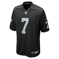 Geno Smith Las Vegas Raiders Game Player Jersey - Black outlet