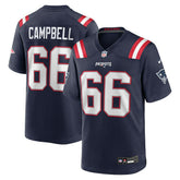 Will Campbell New England Patriots 2025 NFL Draft First Round Pick Game Jersey - Navy cheap