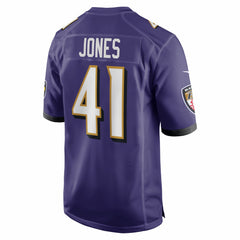 Dre'Mont Jones Baltimore Ravens Team Game Jersey - Purple for sale