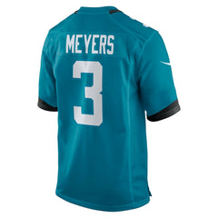 Jakobi Meyers Jacksonville Jaguars Team Game Jersey - Teal discount