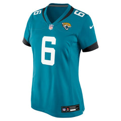 Greg Newsome II Jacksonville Jaguars Women's Team Game Jersey - Teal outlet