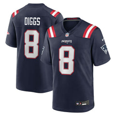 Stefon Diggs New England Patriots Game Jersey - Navy outlet