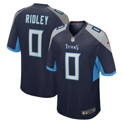 Calvin Ridley Tennessee Titans Game Player Jersey - Navy for sale