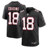 Kirk Cousins Atlanta Falcons Alternate Game Player Jersey - Black for sale