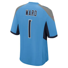 Cameron Ward Tennessee Titans 2025 NFL Draft First Round Pick Game Jersey - Light Blue outlet