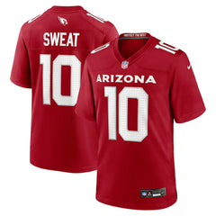 Josh Sweat Arizona Cardinals Game Player Jersey - Cardinal for sale
