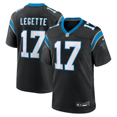 Xavier Legette Carolina Panthers 2024 NFL First Round Pick Game Player Jersey - Black cheap