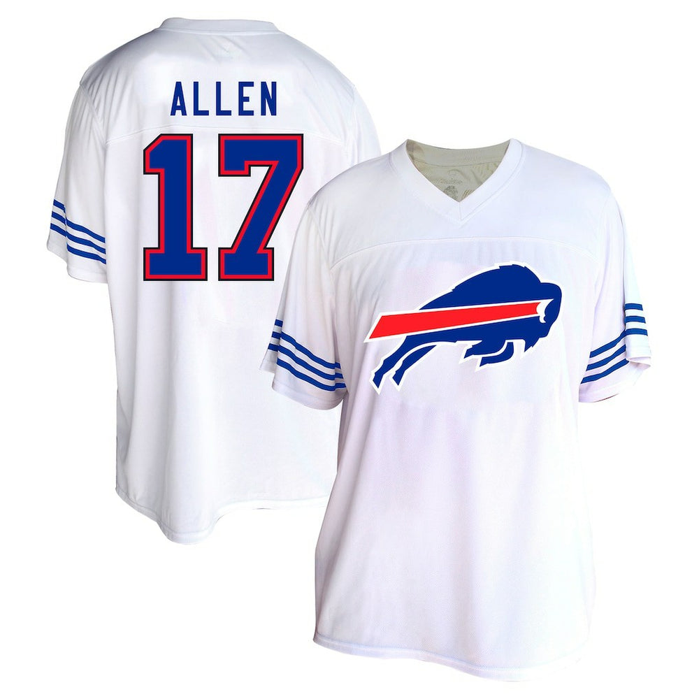 Josh Allen Buffalo Bills Women's Plus Size Fashion Jersey - White online